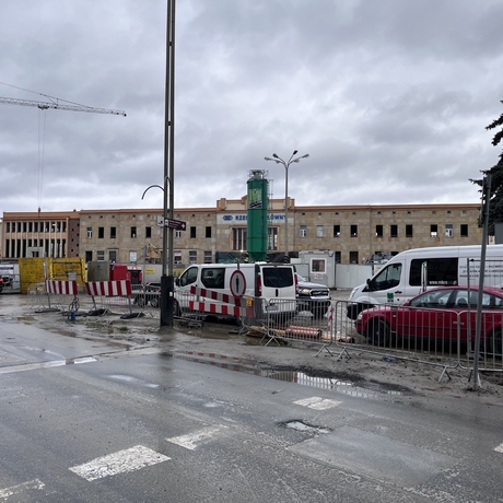 Budowa Rzeszowskiego Centrum Komunikacyjnego [styczeń 2023] - fot 1